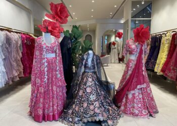 Traditional meets contemporary at the new Ridhi Mehra store